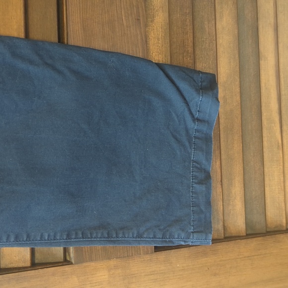 Old Navy khaki boot cut pants in blue size 14 - Picture 4 of 6